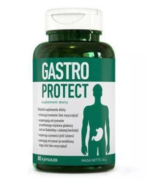 GASTRO PROTECT Na trawienie, 80 kapsułek