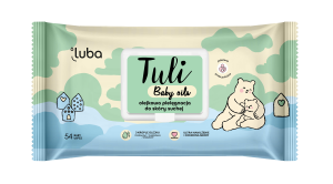 Luba Tuli Baby oils, nawilżane chusteczki z olejkami, 54 sztuki