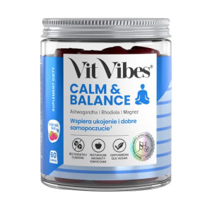 Vit Vibes Calm&Balance, żelki, 60 sztuk
