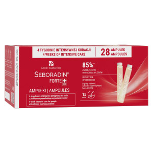 Seboradin FORTE Ampułki Duo Pack 28 x 5,5 ml