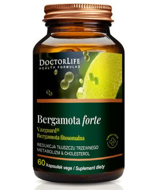 Doctor Life Bergamota Forte VAZGUARD, 60 kapsułek
