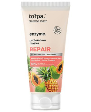 Tołpa Dermo Hair Enzyme Proteinowa maska do włosów, 200 ml