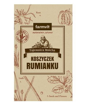 Farmvit koszyczek rumianku, 50 g, zioła do parzenia