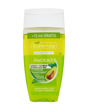 BIELENDA AWOKADO Łagodny płyn do demakijażu oczu, 140 ml