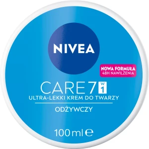 Nivea Care 7w1 lekki krem do twarzy odżywczy, 100 ml