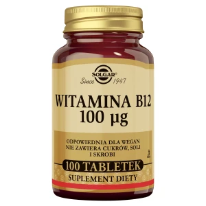 Solgar Witamina B12, tabletki, 100 sztuk