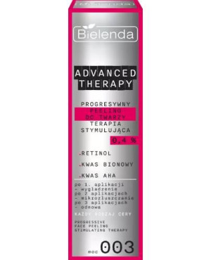 Bielenda Advanced Therapy, Peeling do twarzy progresywny każdy rodzaj cery, 30 ml