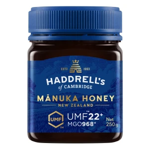 Haddrell's Manuka, Miód UMF22+ MGO968+, 250 g