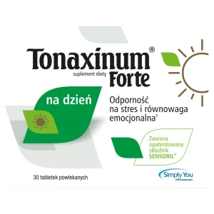 Tonaxinum Forte na dzień, tabletki powlekane, 30 sztuk