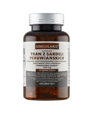 Singularis Superior Tran z Sardeli Peruwiańskich 1000 mg, kapsułki, 120 sztuk