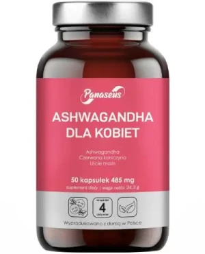 Panaseus ashwagandha dla kobiet 50 kapsułek