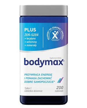 Bodymax Plus, tabletki, 200 sztuk