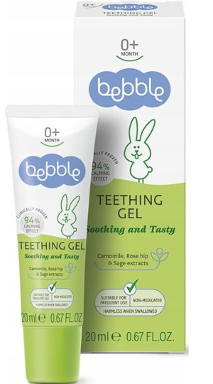 Bebble, żel na ząbkowanie, 20 ml