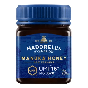 Haddrell's Manuka, Miód UMF16+, MGO570+, 250 g