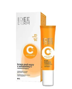 Idee Derm Rozświetlający Krem pod oczy z witaminą C, 15 ml