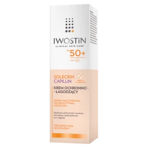 IWOSTIN SOLECRIN CAPILLIN Krem ochronny do skóry naczynkowej SPF50+, 50 ml