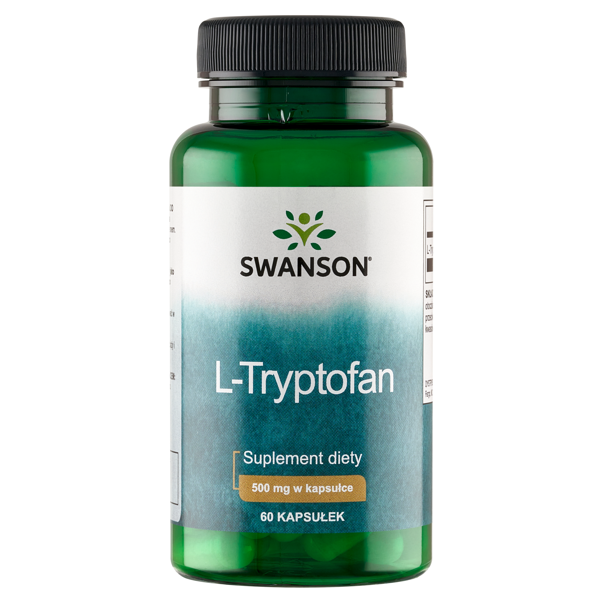 Swanson L-Tryptophan 500 mg, kapsułki, 60 sztuk