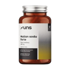 UNS Maślan Sodu Forte, kapsułki, 60 sztuk