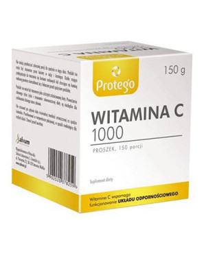 Protego, Witamina C 1000, proszek, 150 g