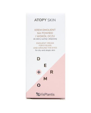 Vis Plantis Atopy Skin Krem emolient na powieki i wokół oczu do skóry suchej i atopowej, 30 ml