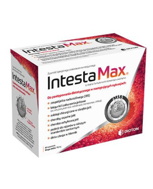 Intesta Max, saszetki, 30 sztuk
