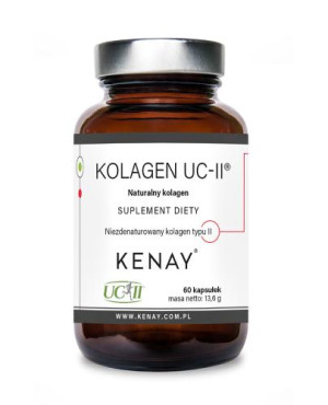 Kenay, Kolagen UC-II naturalny kolagen, kapsułki, 60 sztuk