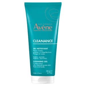 Avene Cleanance, żel oczyszczający do twarzy, skóra trądzikowa, 200 ml