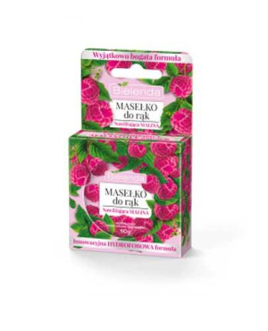 BIELENDA Masełko do rąk Nawilżająca MALINA - 50 g