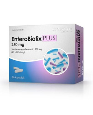 Activlab Pharma EnteroBiotix Plus 250 mg, kapsułki, 20 sztuk