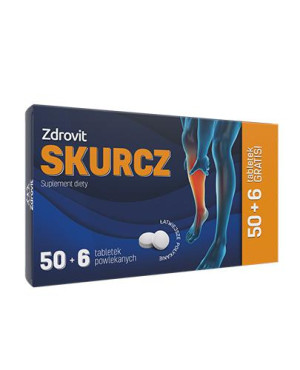 Zdrovit Skurcz, tabletki, 56 sztuk