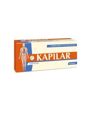 Kapilar - 50 tabl. - cena, opinie, wskazania