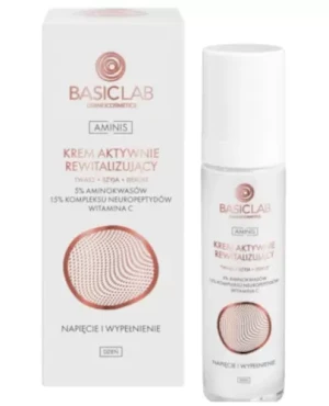 BasicLab Aminis Krem aktywnie rewitalizujący na dzień 50 ml