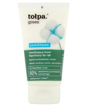 Tołpa Green Nawilżający krem łagodzący do rąk, 75 ml
