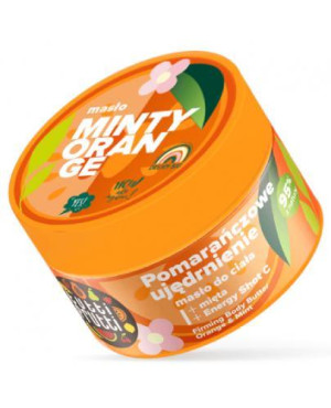 Tutti Frutti Ujędrniające Masło do ciała Pomarańcza + mięta + Energy Shot C, 200 ml