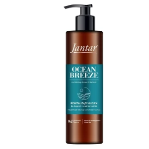 Jantar Ocean Breeze Rewitalizujący olejek pod prysznic i do kąpieli z esencją bursztynową i minerałami, 400 ml