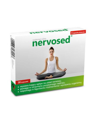 Nervosed - 20 kaps. - cena, opinie, wskazania