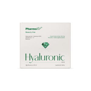 Pharmovit, Hyaluronic drink Beauty line, płyn, 30 ml x 30 sztuk
