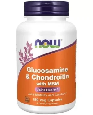 NOW Foods Glucosamine & Chondroitin MSM 180 kapsułek