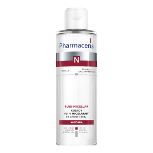 PHARMACERIS N PURI-MICELLAR Płyn micelarny do delikatnego oczyszczania i demakijażu twarzy i oczu, 200 ml