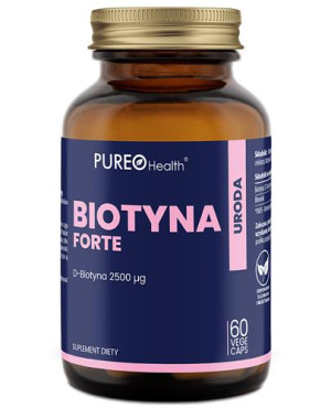 Pureo Health Biotyna Forte, 60 vege kapsułek