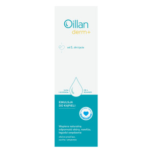 Oillan Derm+, emulsja do kąpieli, 400 ml