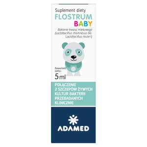 FLOSTRUM BABY Krople probiotyczne, 5 ml