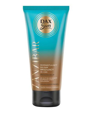 Dax Sun Rozświetlający Balsam brązujący każdy rodzaj karnacji Zanzibar, 150 ml