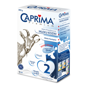 Caprima Premium 2, mleko modyfikowane oparte na mleku kozim, 300 g