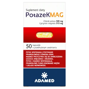 Potazek MAG, kapsułki o przedłużonym uwalnianiu, 50 sztuk