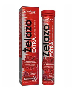 Activlab Pharma Żelazo, 20 tabletek musujących