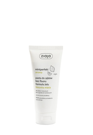 Ziaja Mintperfekt Aroma, Żel do mycia i higieny zębów Limonka mięta, 100 ml
