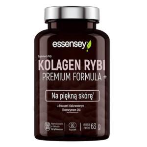 Essensey, Kolagen Rybi Premium Formula+, kapsułki, 90 sztuk