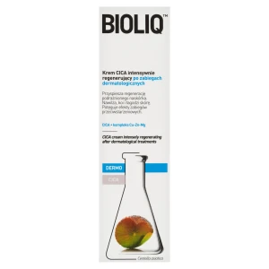 Bioliq Dermo Krem CICA intensywnie regenerujący po zabiegach dermatologicznych, 30 ml