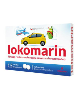 Colfarm, Lokomarin, tabletki, 15 sztuk